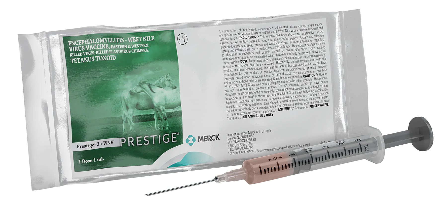 Prestige 3+WNV Horse Vaccine