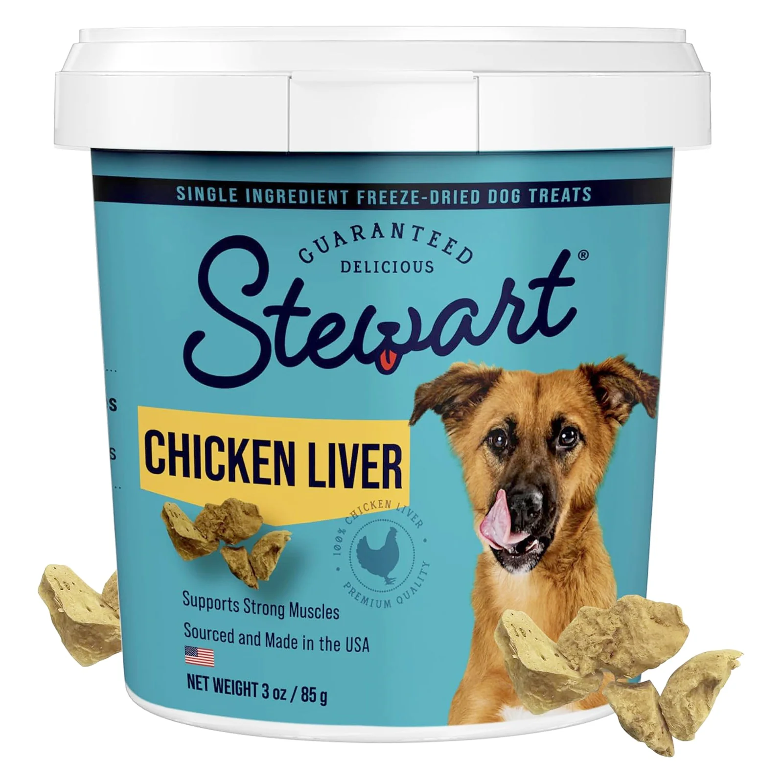 Stewart Pro-Treat Freeze-Dried Dog Treats – Nutrient-Rich, Single-Ingredient Training Treats - Image 9