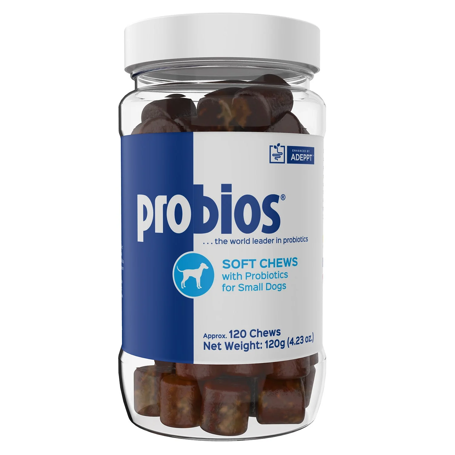 Probios Canine Soft Chews Probiotic Supplement for Dogs