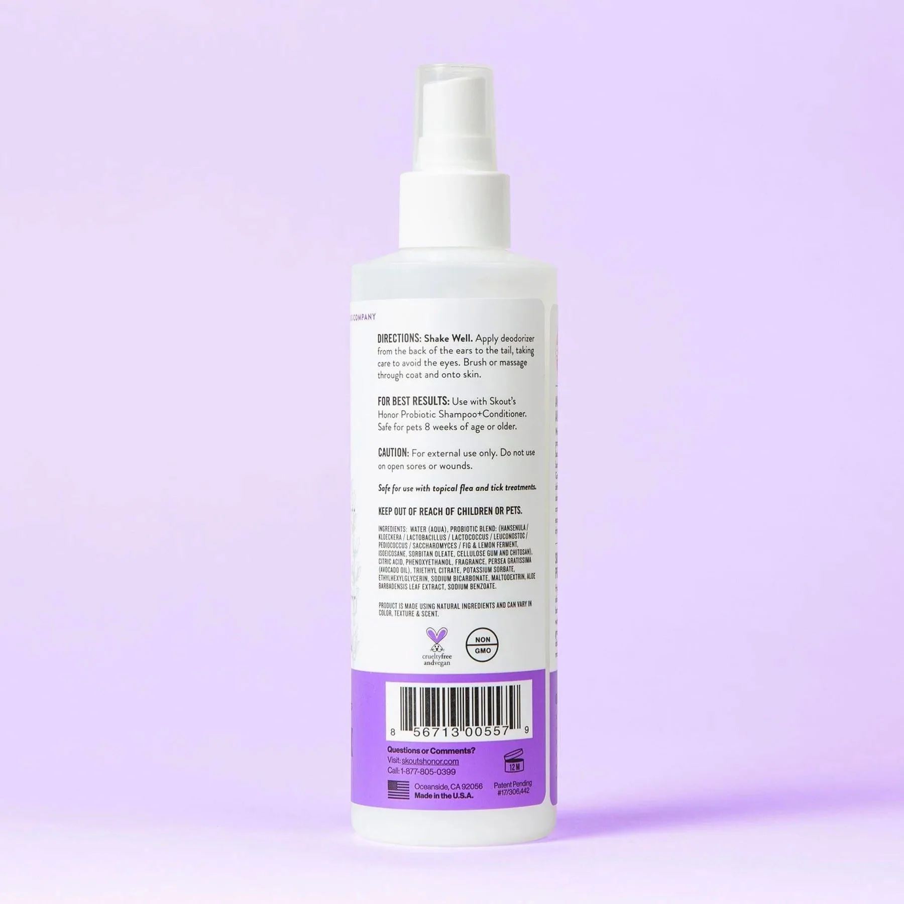 Skout's Honor Probiotic Daily Use Pet Deodorizer Spray - Image 4