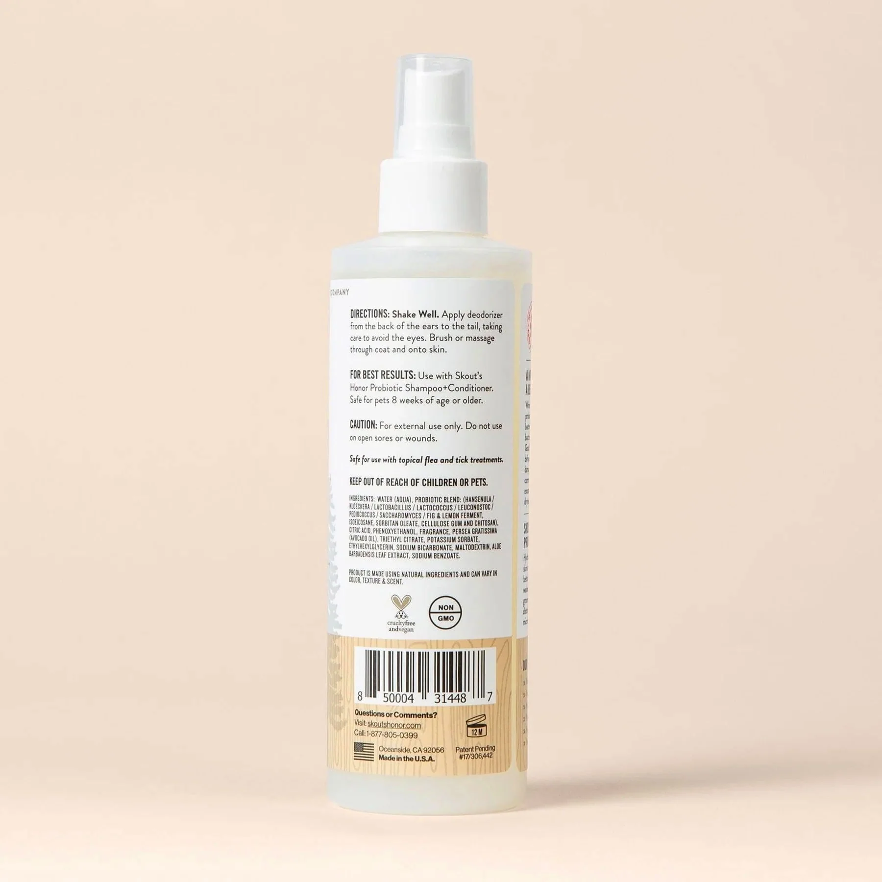 Skout's Honor Probiotic Daily Use Pet Deodorizer Spray - Image 6