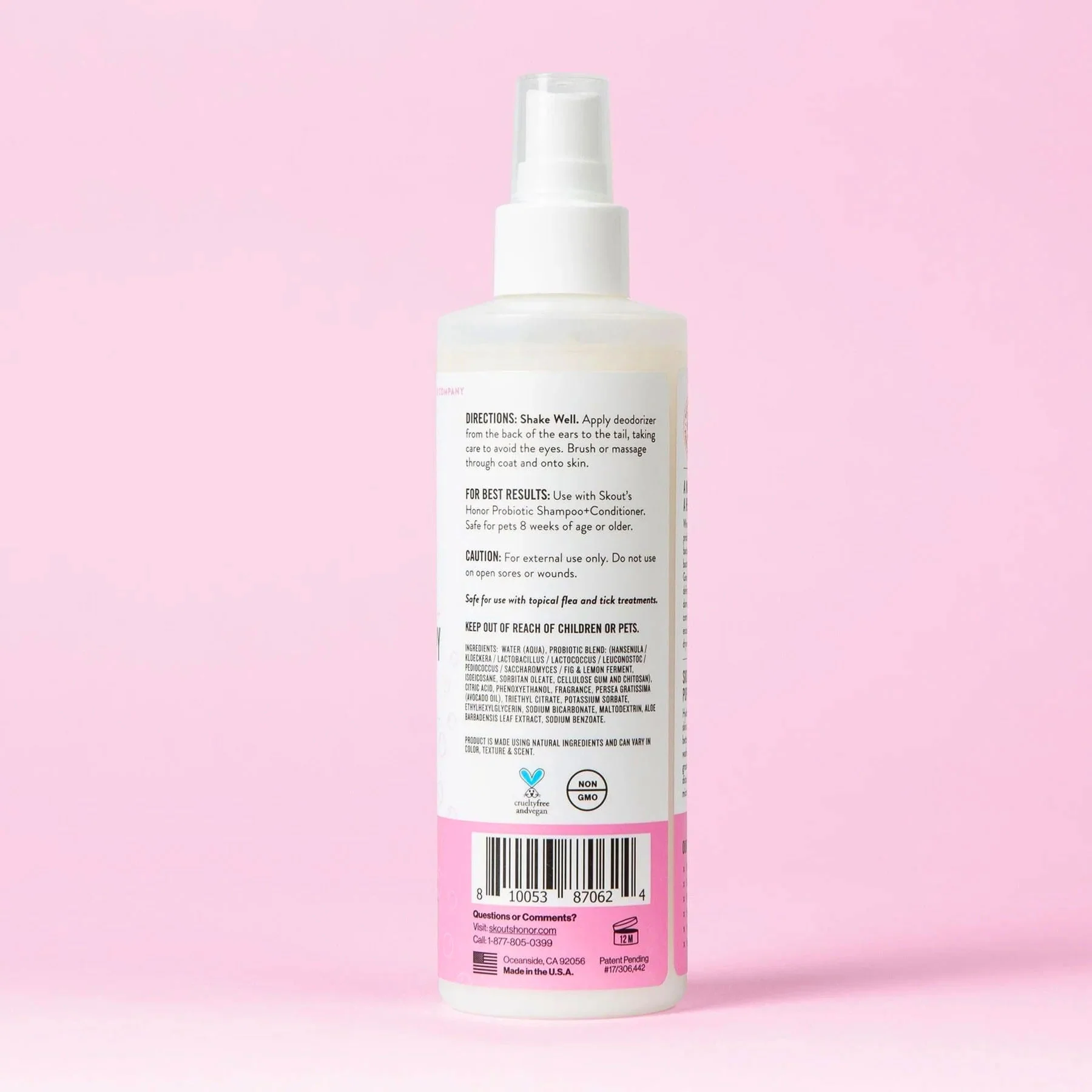 Skout's Honor Probiotic Daily Use Pet Deodorizer Spray - Image 8