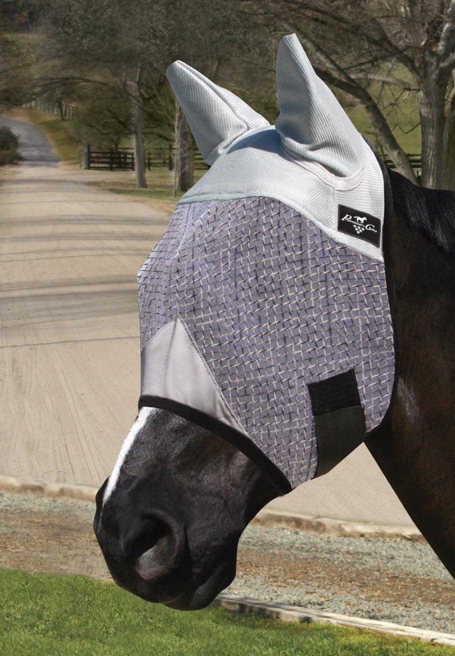 Professional's Choice Nylon Mesh Horse Fly Mask with Ears