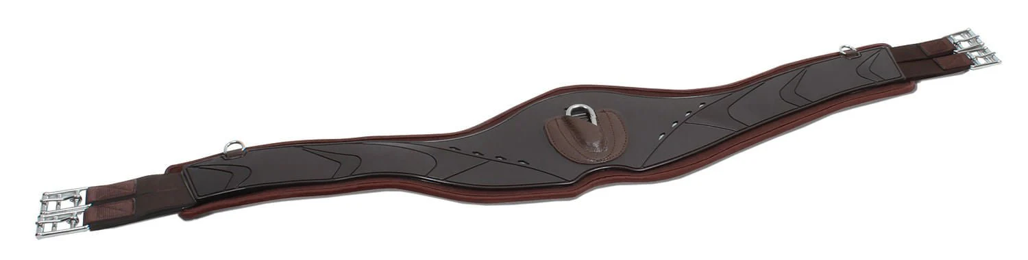 Professional's Choice Contoured Jump Girth, Brown - Image 4
