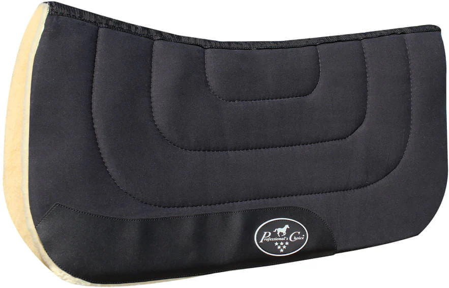 Professional's Choice Contoured Wool Saddle Pad, 31" x 32"
