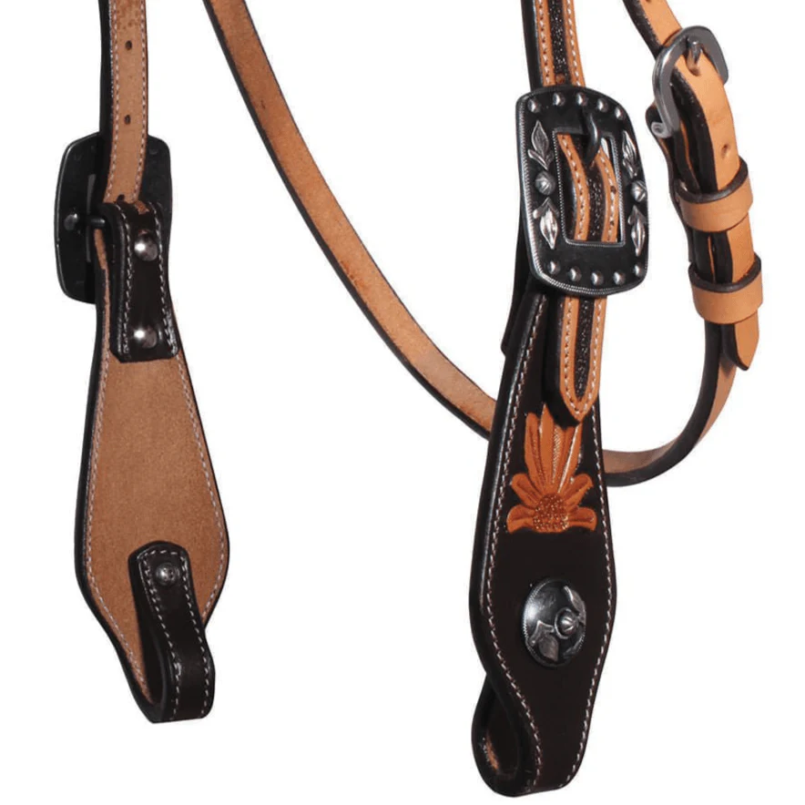 Professional's Choice Sunflower Browband Headstall - Image 4