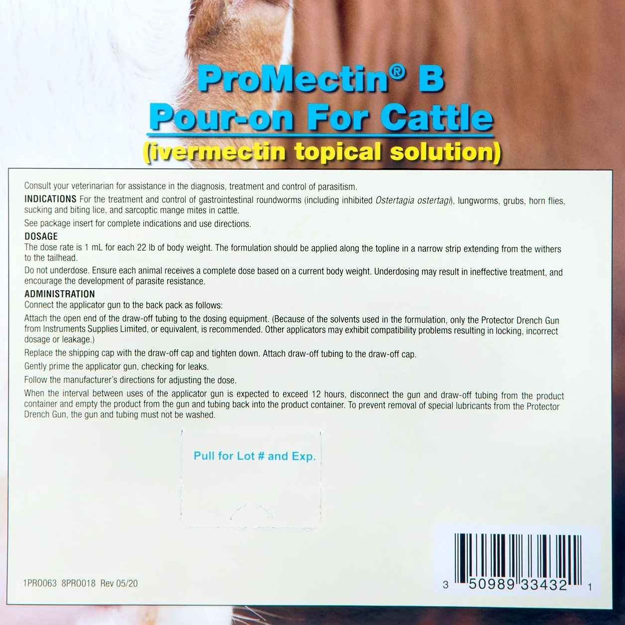 ProMectin B Pour-On Parasiticide for Cattle - Image 4