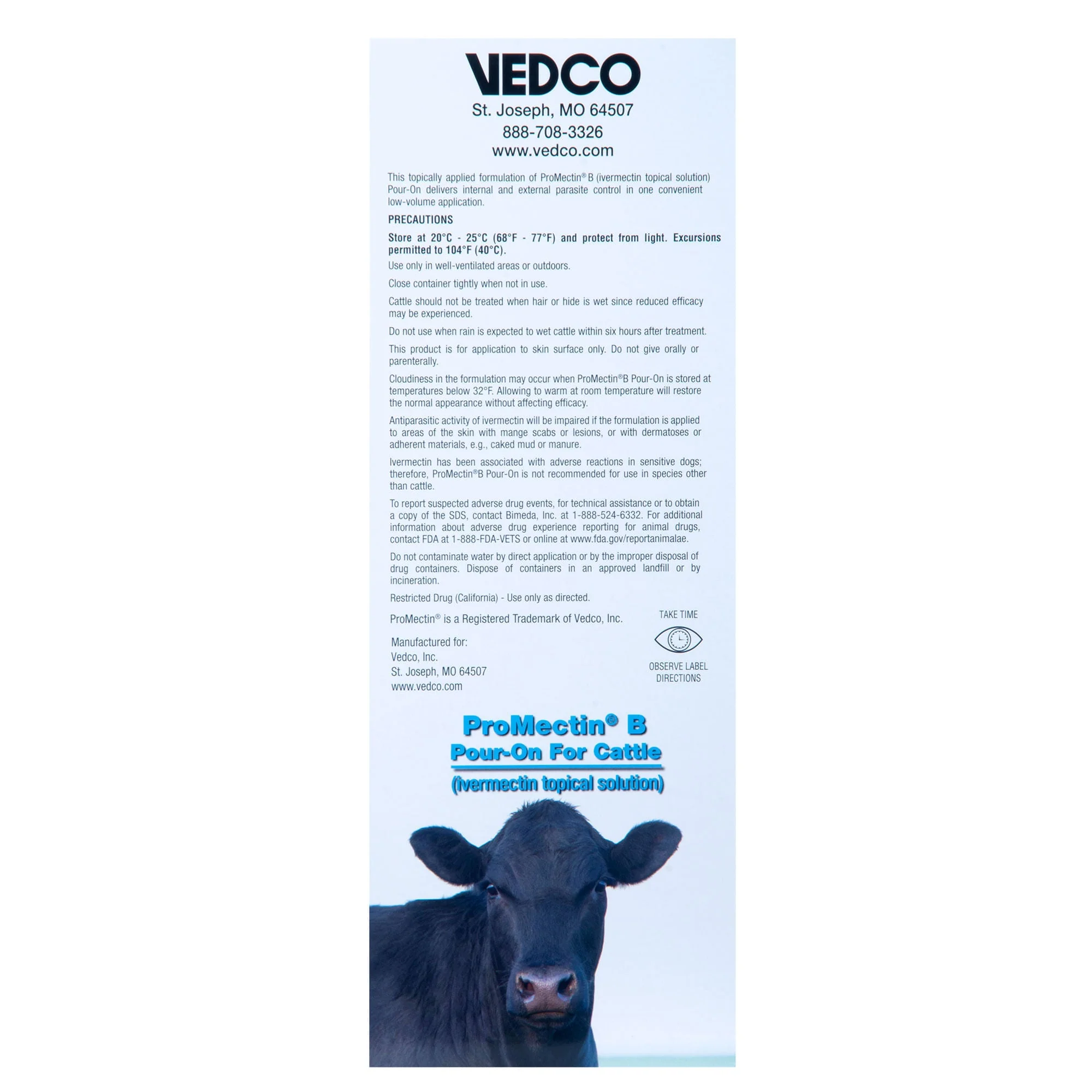 ProMectin B Pour-On Parasiticide for Cattle - Image 6