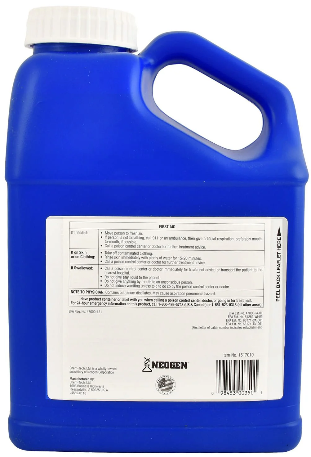 Prozap Insectrin 1% Pour-On Xtra Fly Insecticide for Livestock - Image 2