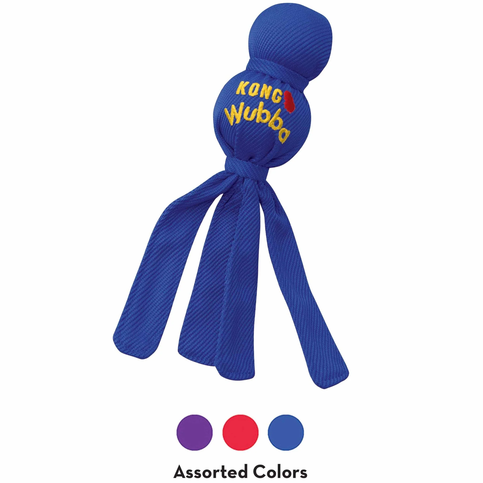 KONG Wubba Dog Toy – Interactive Squeaky Tug & Fetch Toy for Dogs (Assorted Colors, 1 Count) - Image 10