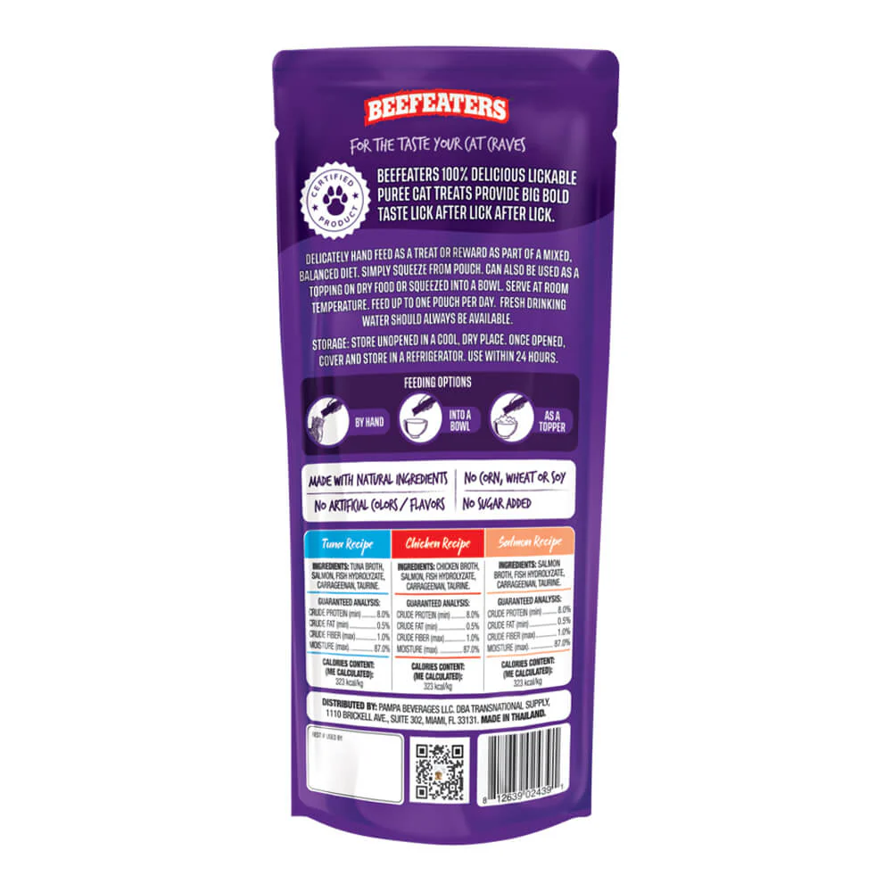 Beefeaters Lickables Puree Recipe Cat Treats - Image 10