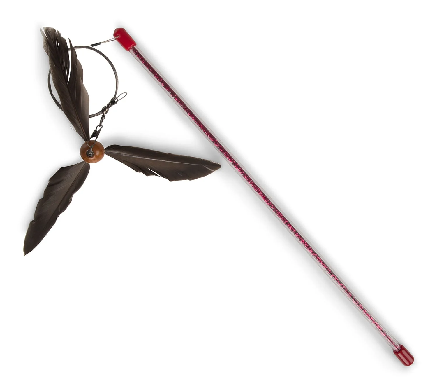 Go Cat Da Purr-Peller Wand Cat Toy - Image 2
