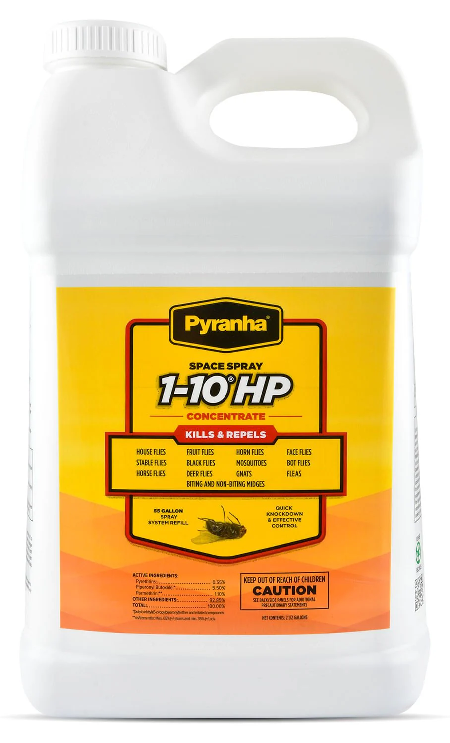 Pyranha Insect Control Space Fly Spray 1-10 HPS Concentrate for Barns, Stables, & Kennels