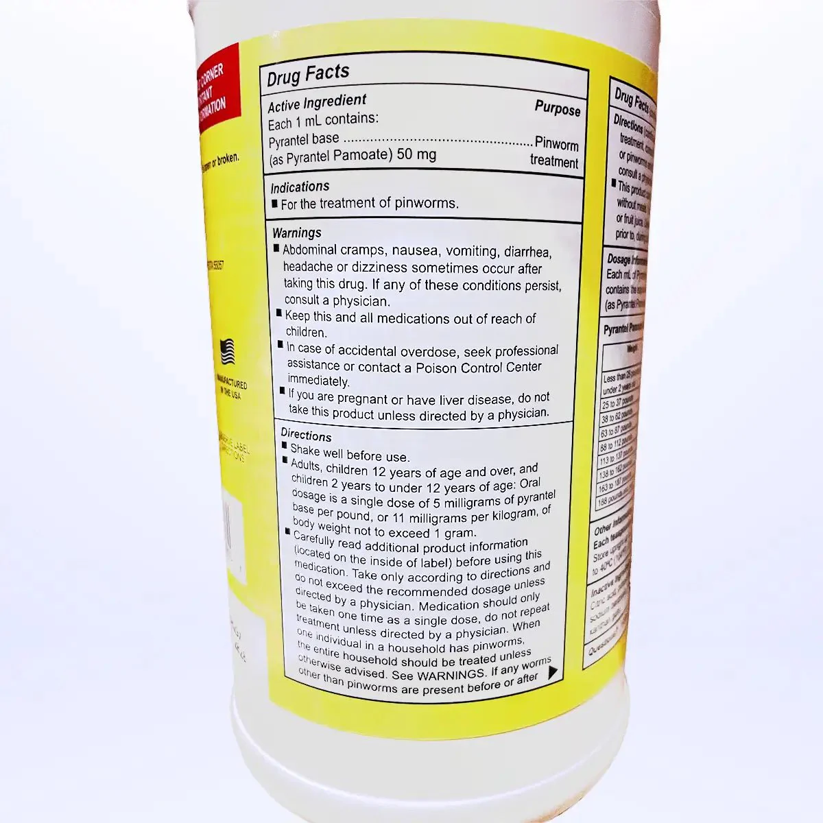 Pyrantel Pamoate Oral Suspension Anthelmintic Dewormer - Image 4