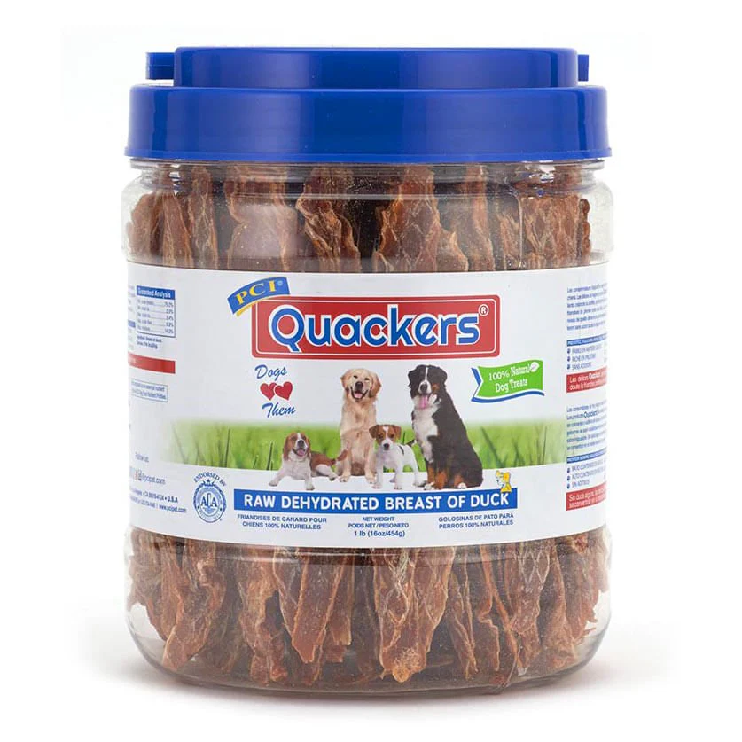 Quackers Duck Breast Fillet Jerky Dog Treats