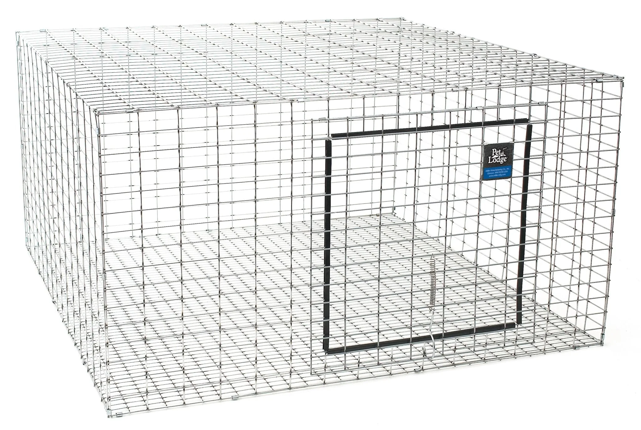 Pet Lodge Galvanized Rabbit Hutch – Stackable, Chew-Proof Steel Wire Cage
