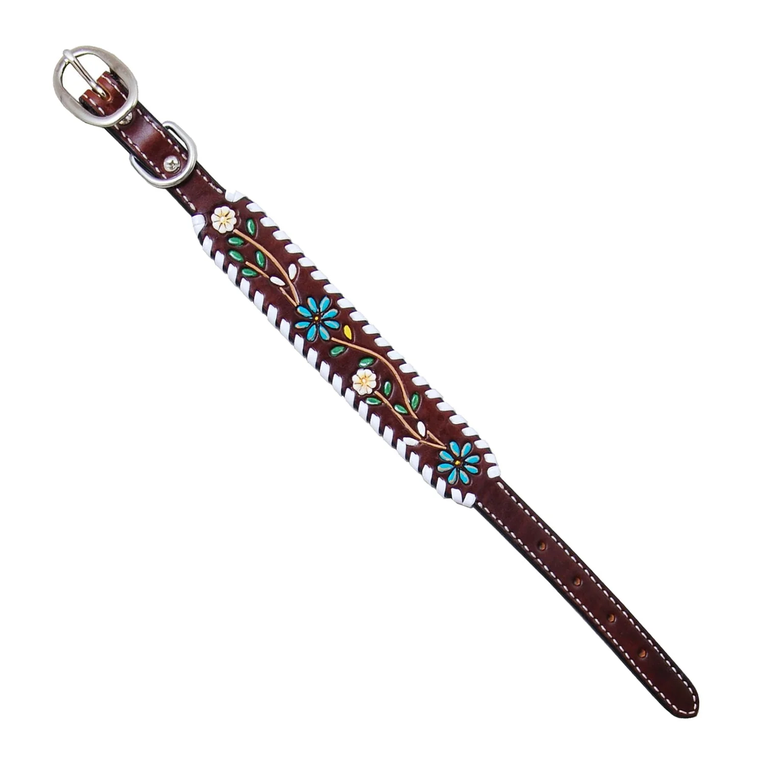 Rafter T Floral Vine Dog Collar