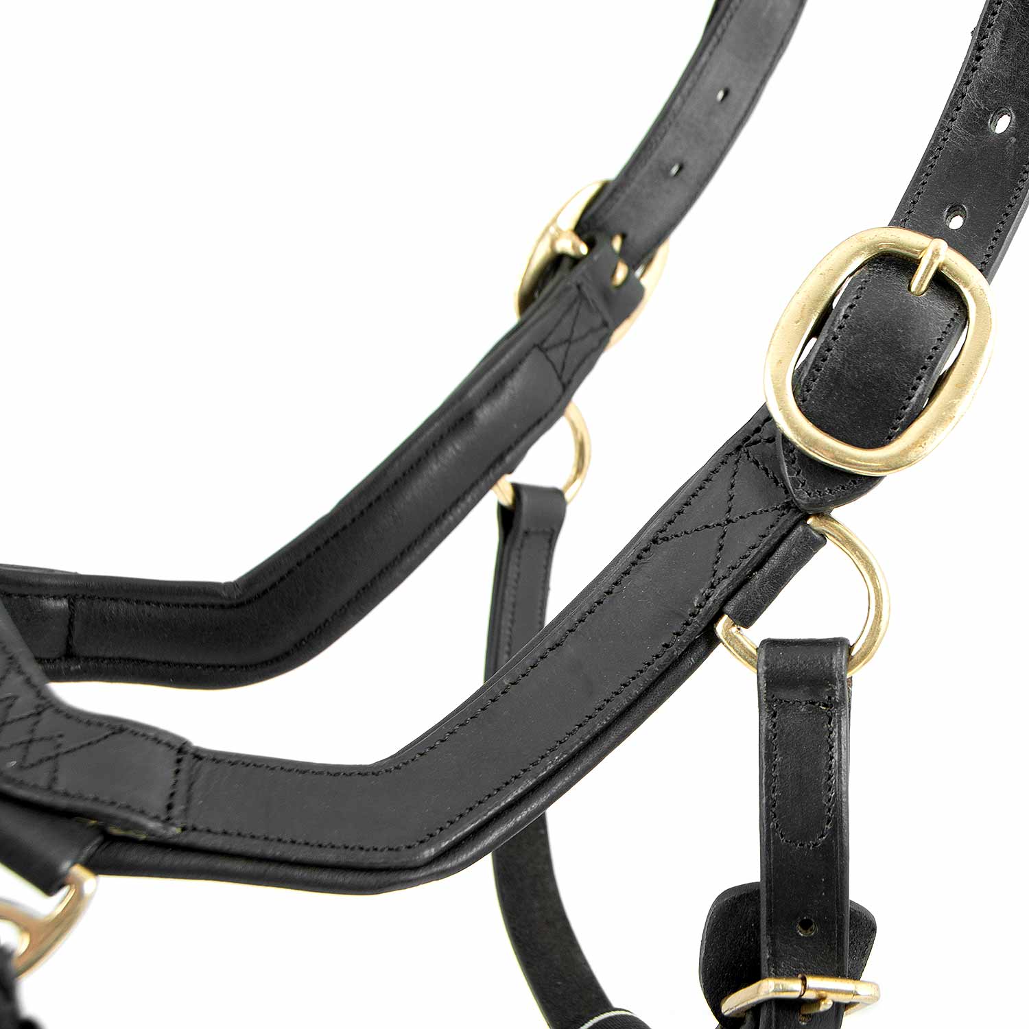 Rambo Micklem Leather Pony & Horse Halter – Anatomical Comfort Fit, Adjustable & Safe - Image 6