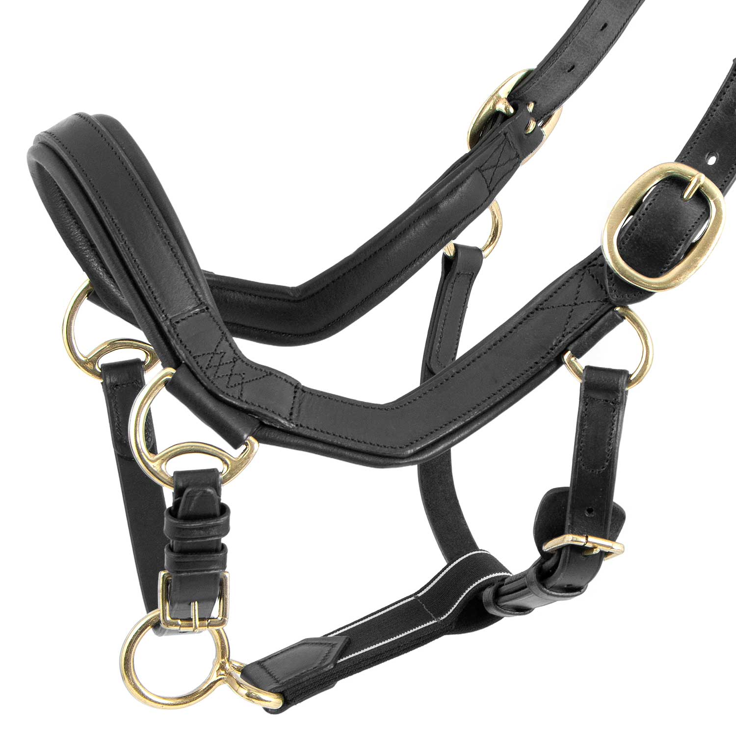 Rambo Micklem Leather Pony & Horse Halter – Anatomical Comfort Fit, Adjustable & Safe - Image 8