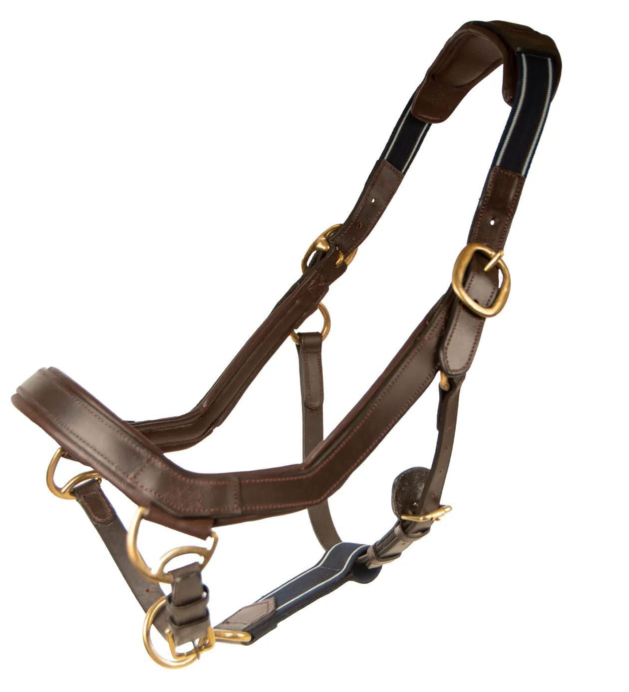 Rambo Micklem Leather Pony & Horse Halter – Anatomical Comfort Fit, Adjustable & Safe - Image 9