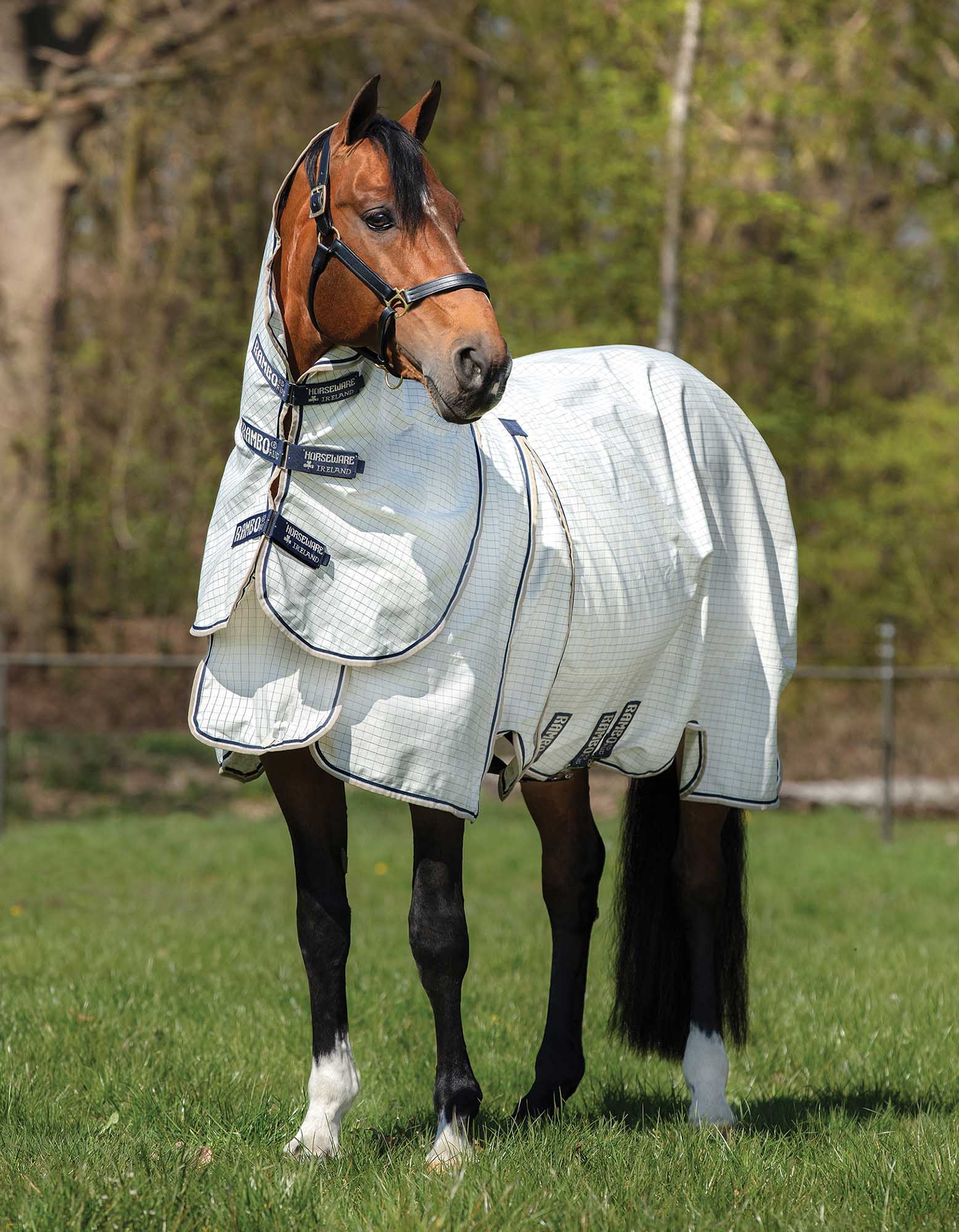 Rambo Optimo Supreme Summer Horse Sheet - UV & Fly Protection