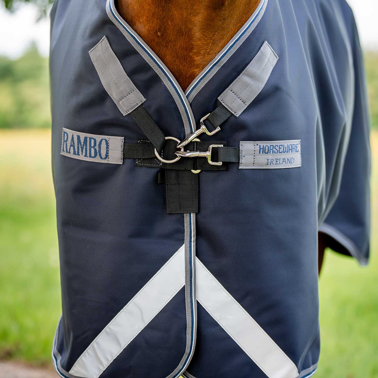 Rambo Supreme Vari-layer Turnout, 1680D, 450 Gram, Black/Thunderstorm Grey - Image 4