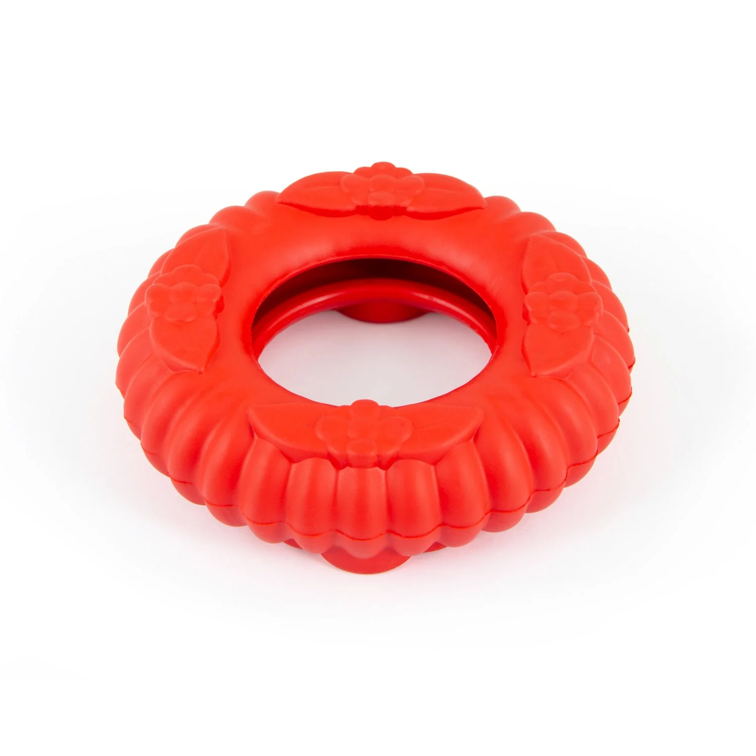 Jeffers Red Virgo Tugger Natural Rubber Dog Dental Chew Toy for Interactive or Solo Play - Image 6