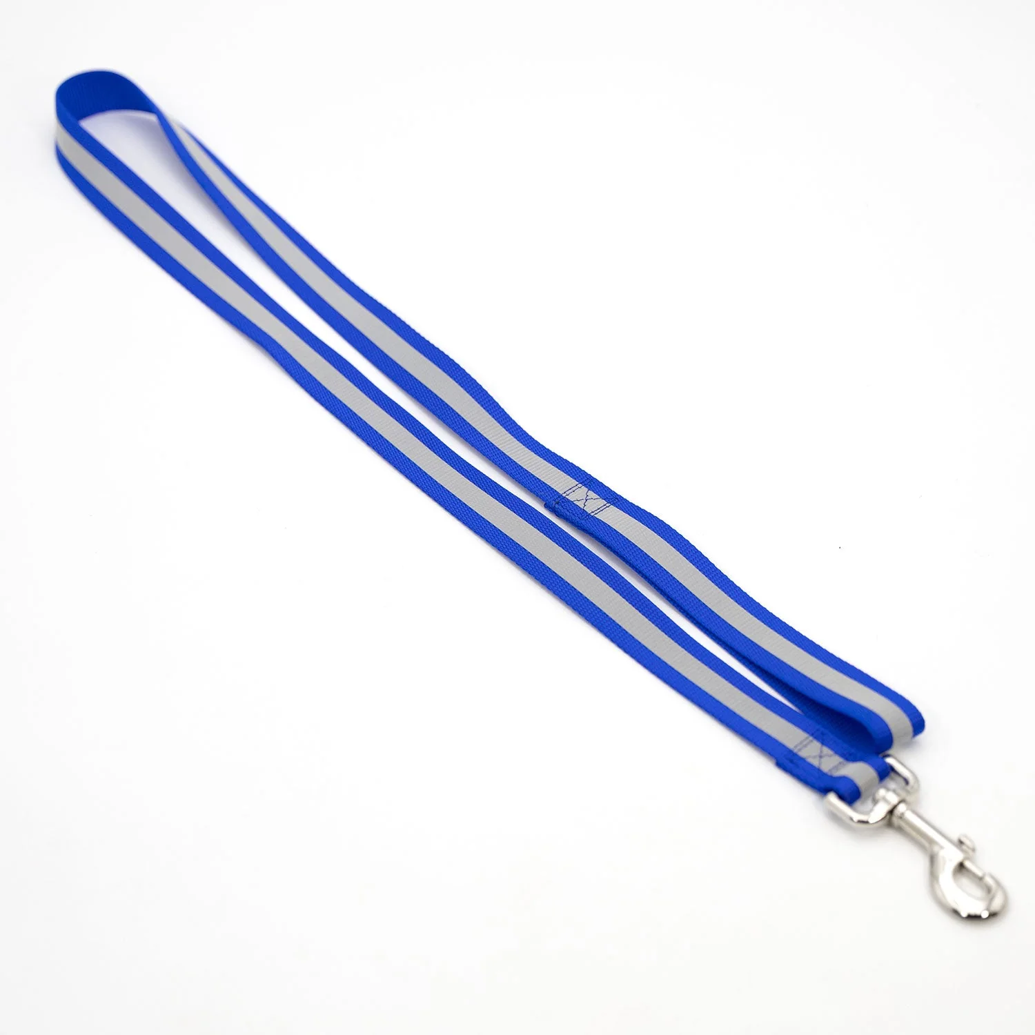 Jeffers Reflective Glow-in-the-Dark Safety Stripe Nylon Dog Leash, 1" W x 4' L - Image 9