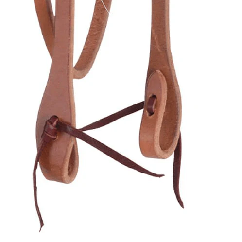 Reinsman Hermann Oak Slide Ear Headstall with Throatlatch, Full - Image 4