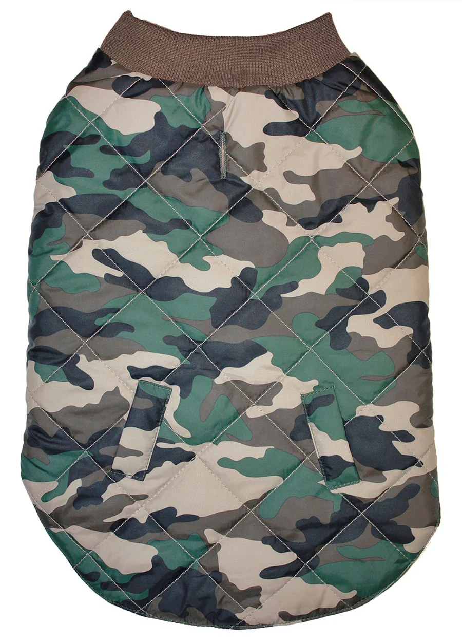 Reversible Camo/Orange Dog Jacket - Image 15