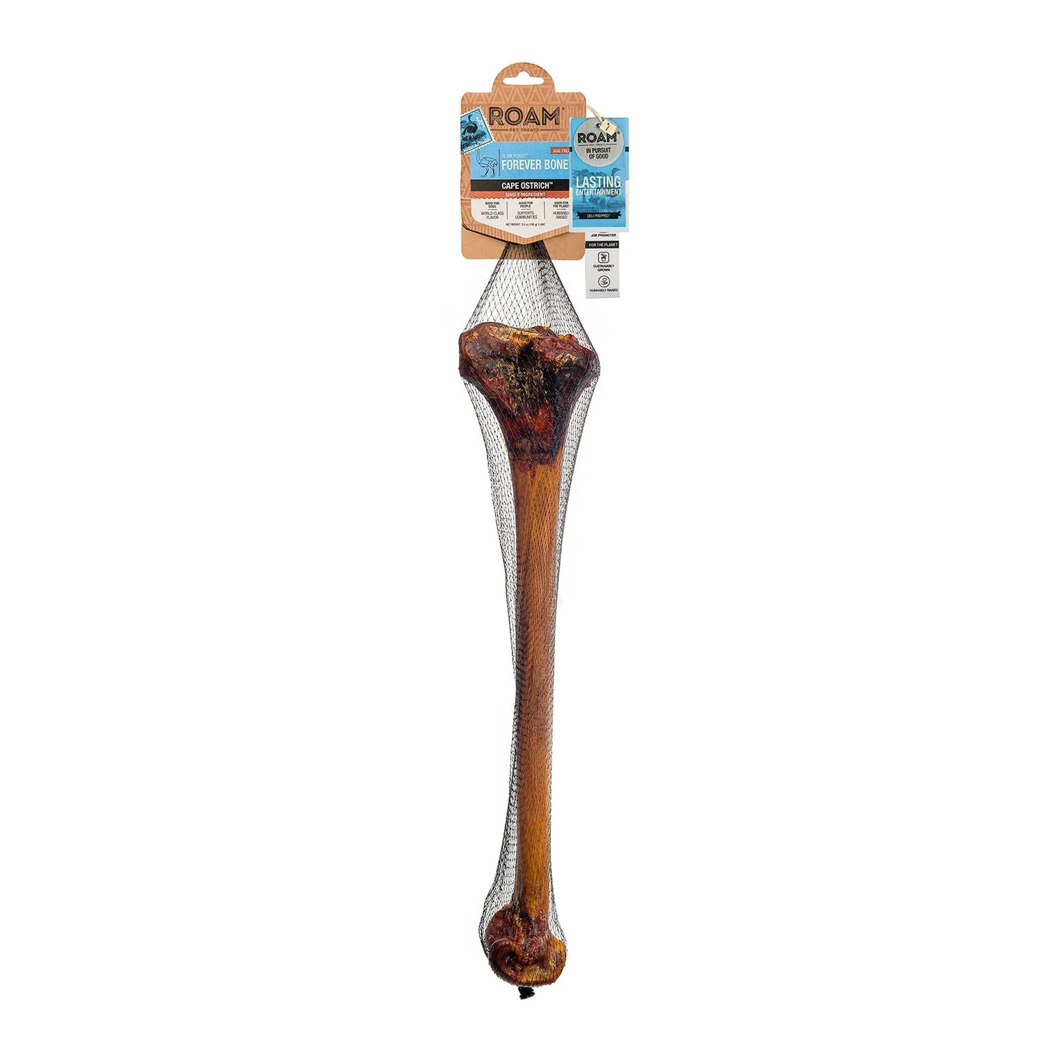 Roam Ostrich Bone Long Lasting Dog Treat - Image 4