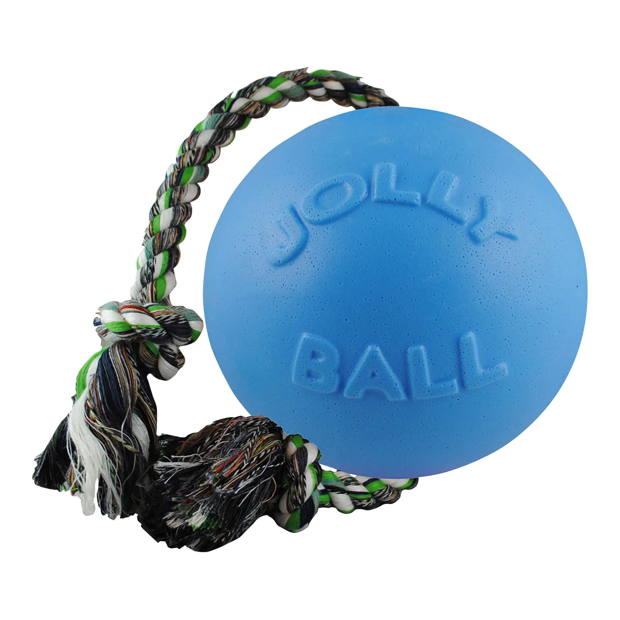 Jolly Pets Romp-n-Roll Ball – Tough Scented Dog Toy for Tug, Fetch & Water Play - Image 6
