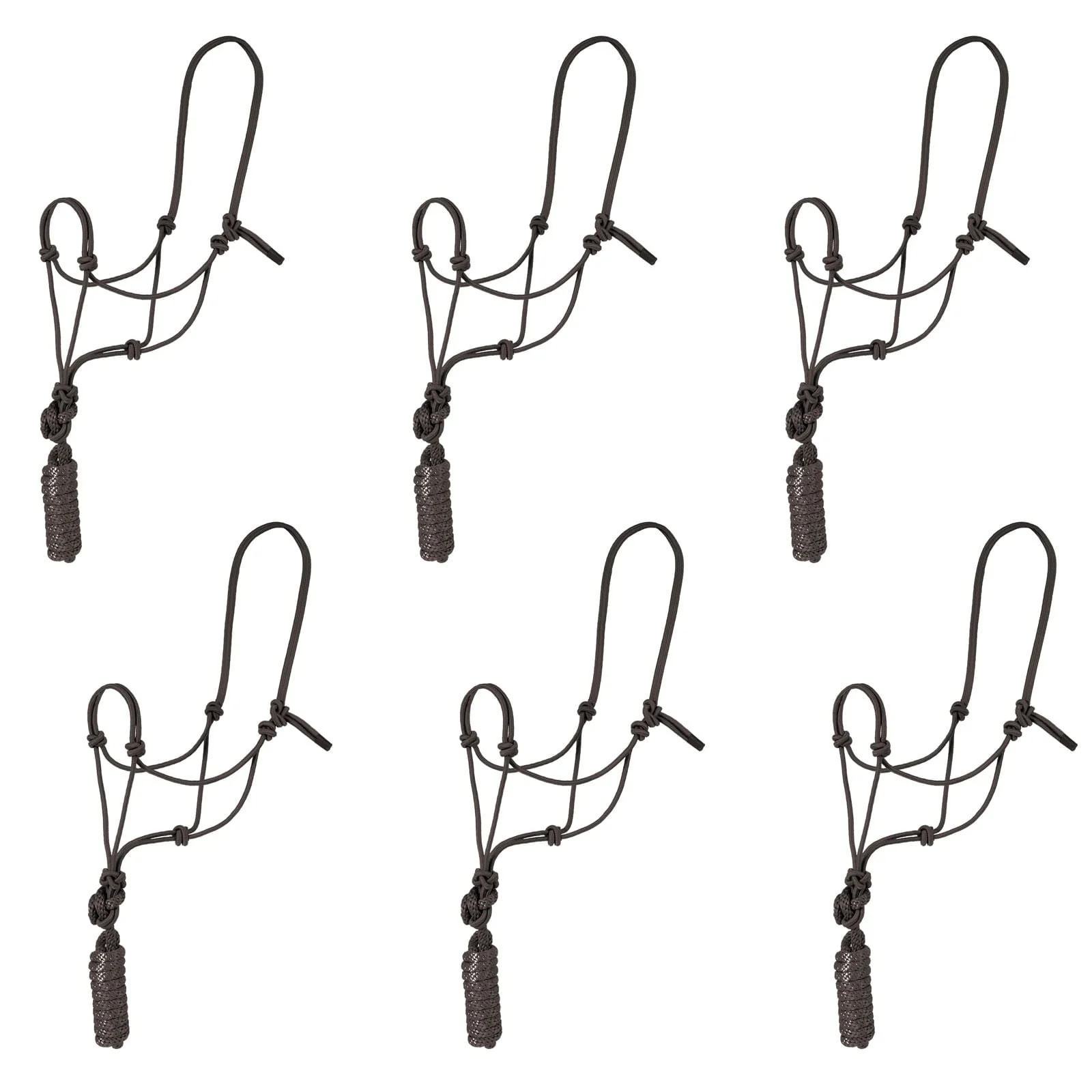 Jeffers Poly Braided Rope Horse Halter with Lead - Image 4