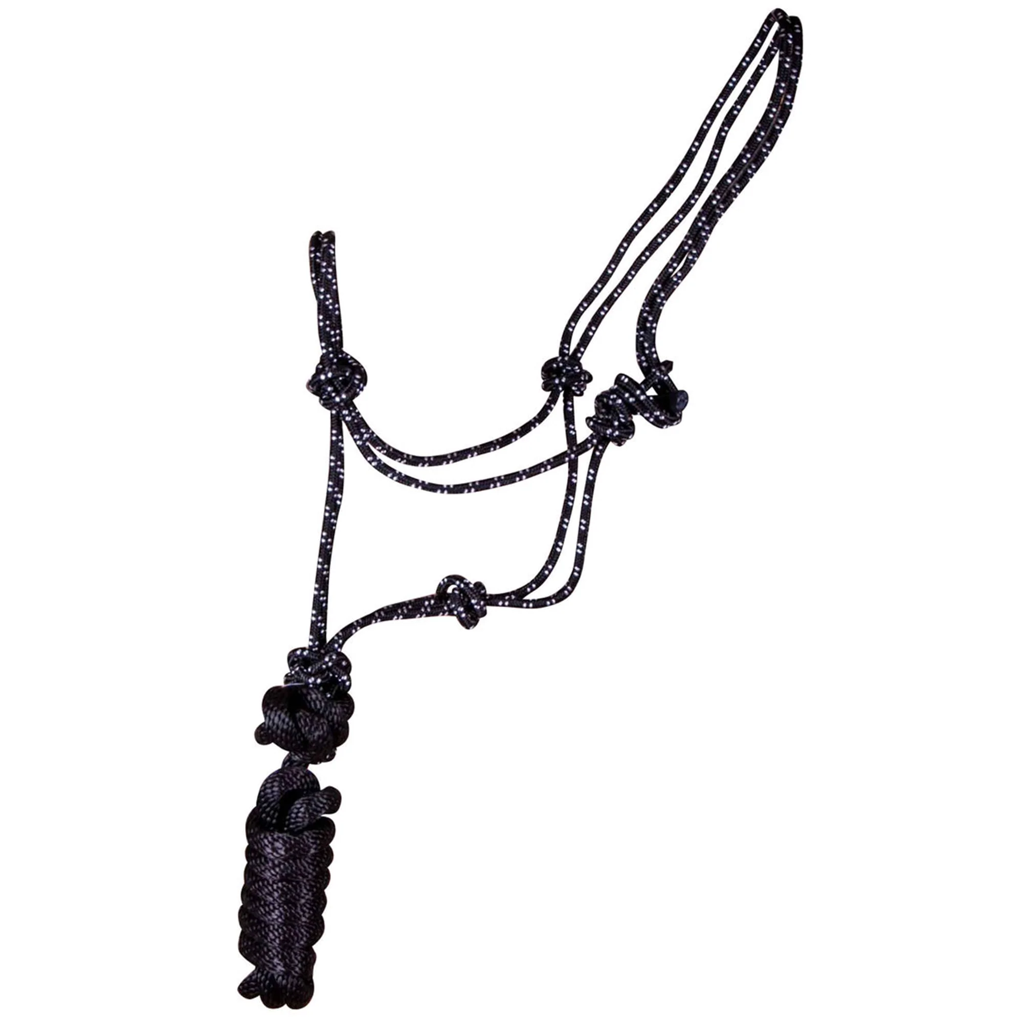 Jeffers Poly Braided Rope Horse Halter with Lead - Image 8