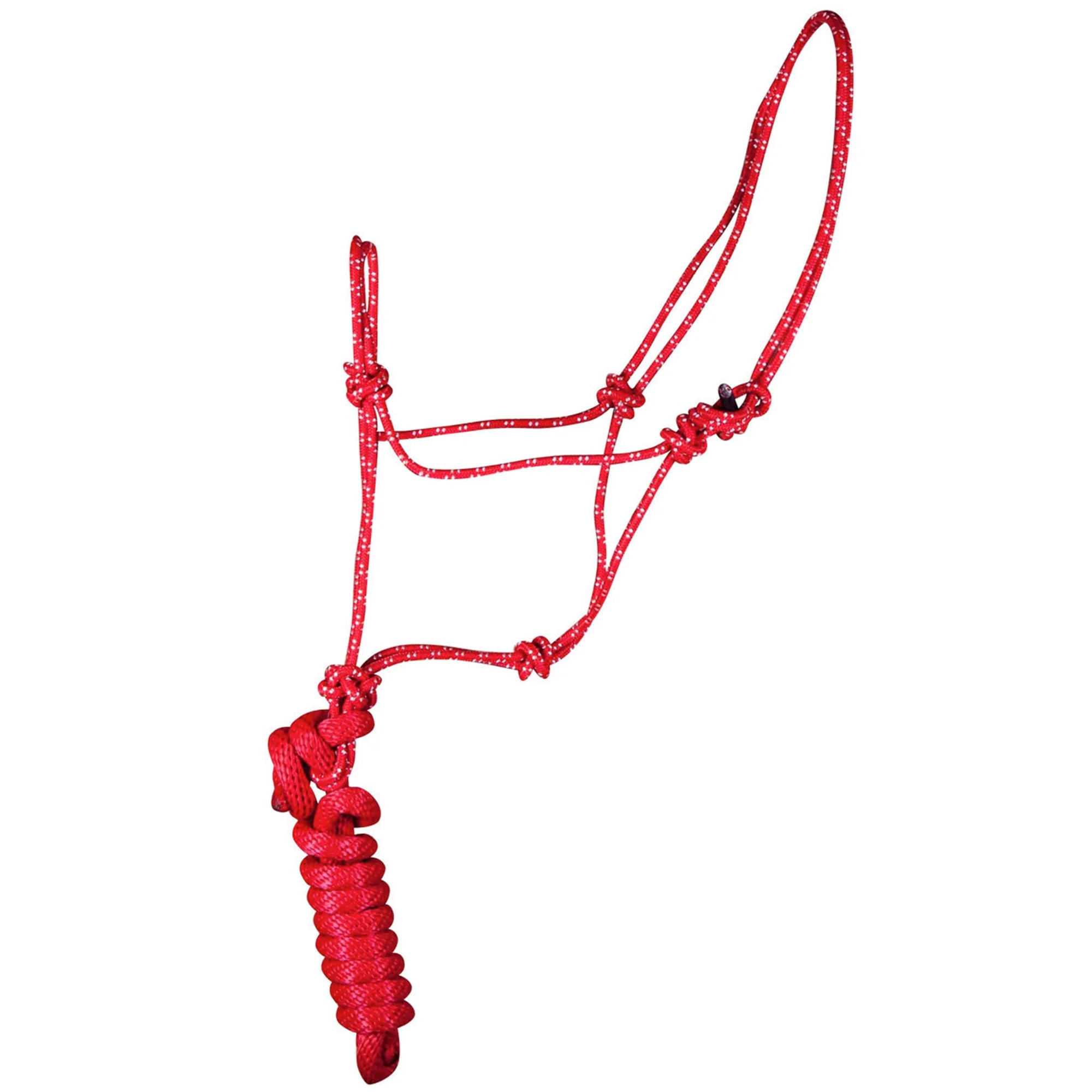 Jeffers Poly Braided Rope Horse Halter with Lead - Image 9