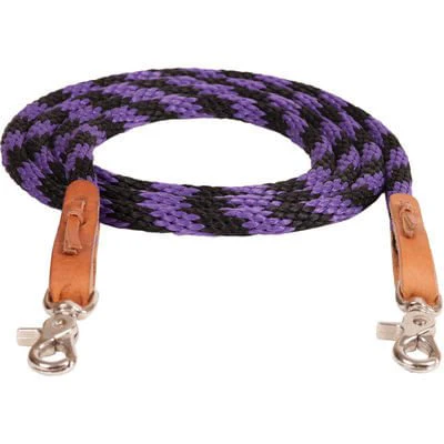 Mustang Round Braided Trail Reins - Image 4