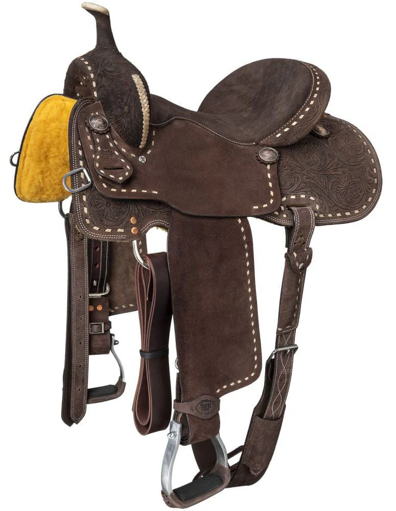 Royal King Youth Brisby Barrel Saddle - Image 2