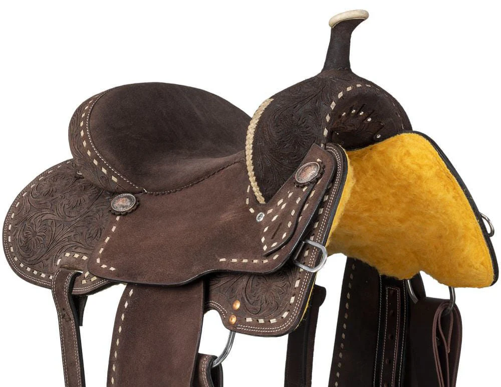 Royal King Youth Brisby Barrel Saddle - Image 3