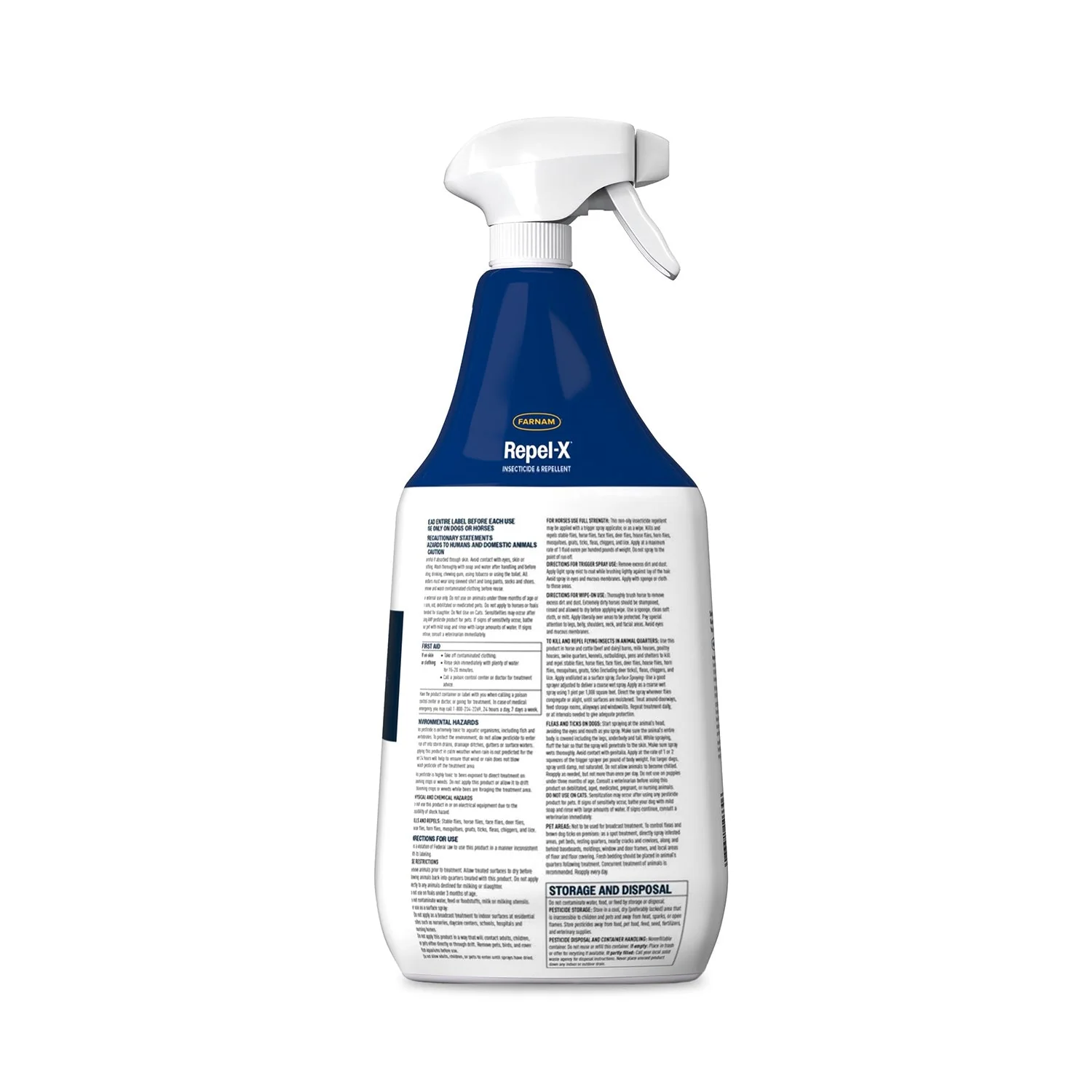 Repel-X Insecticide & Repellent Spray, Quart - Image 2