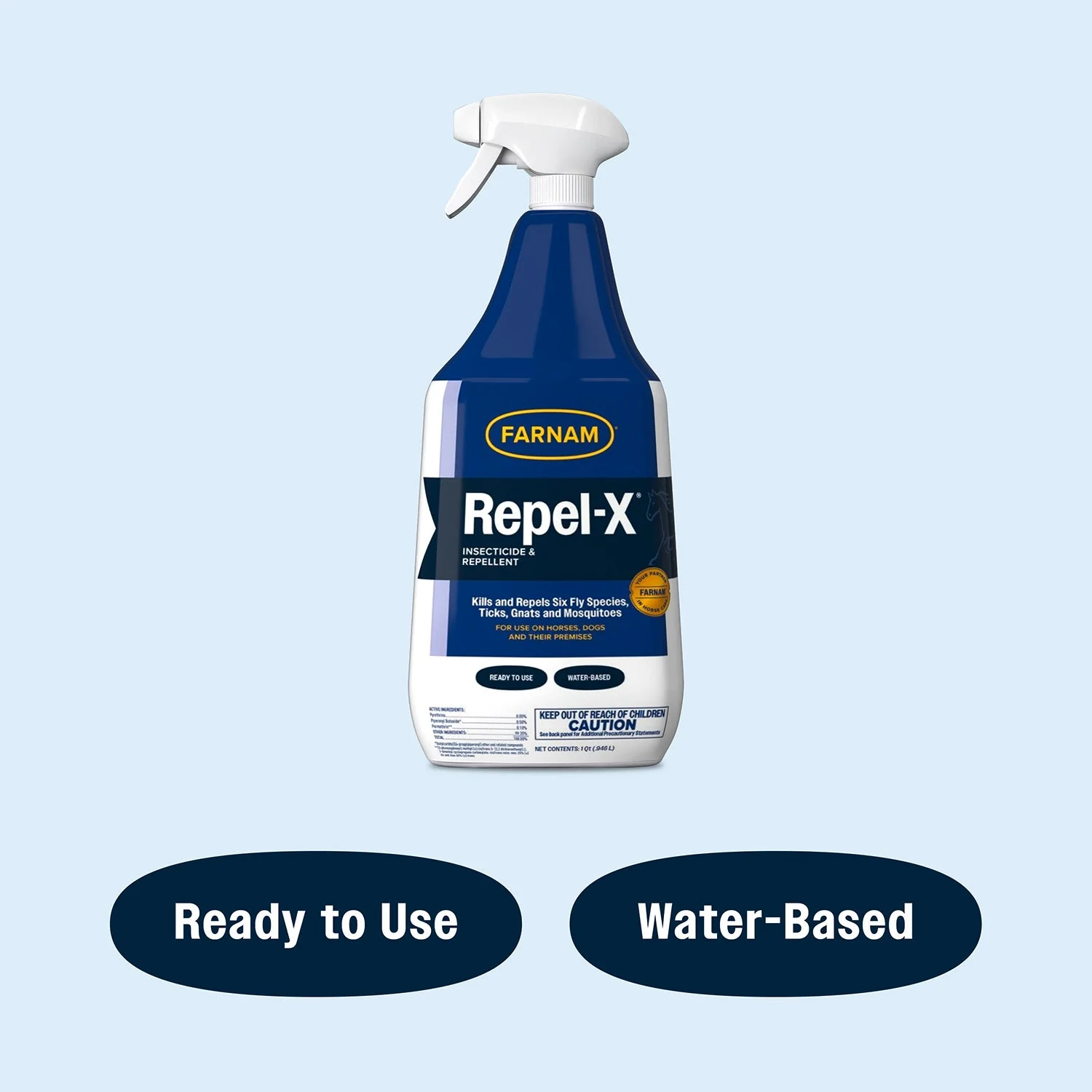 Repel-X Insecticide & Repellent Spray, Quart - Image 4