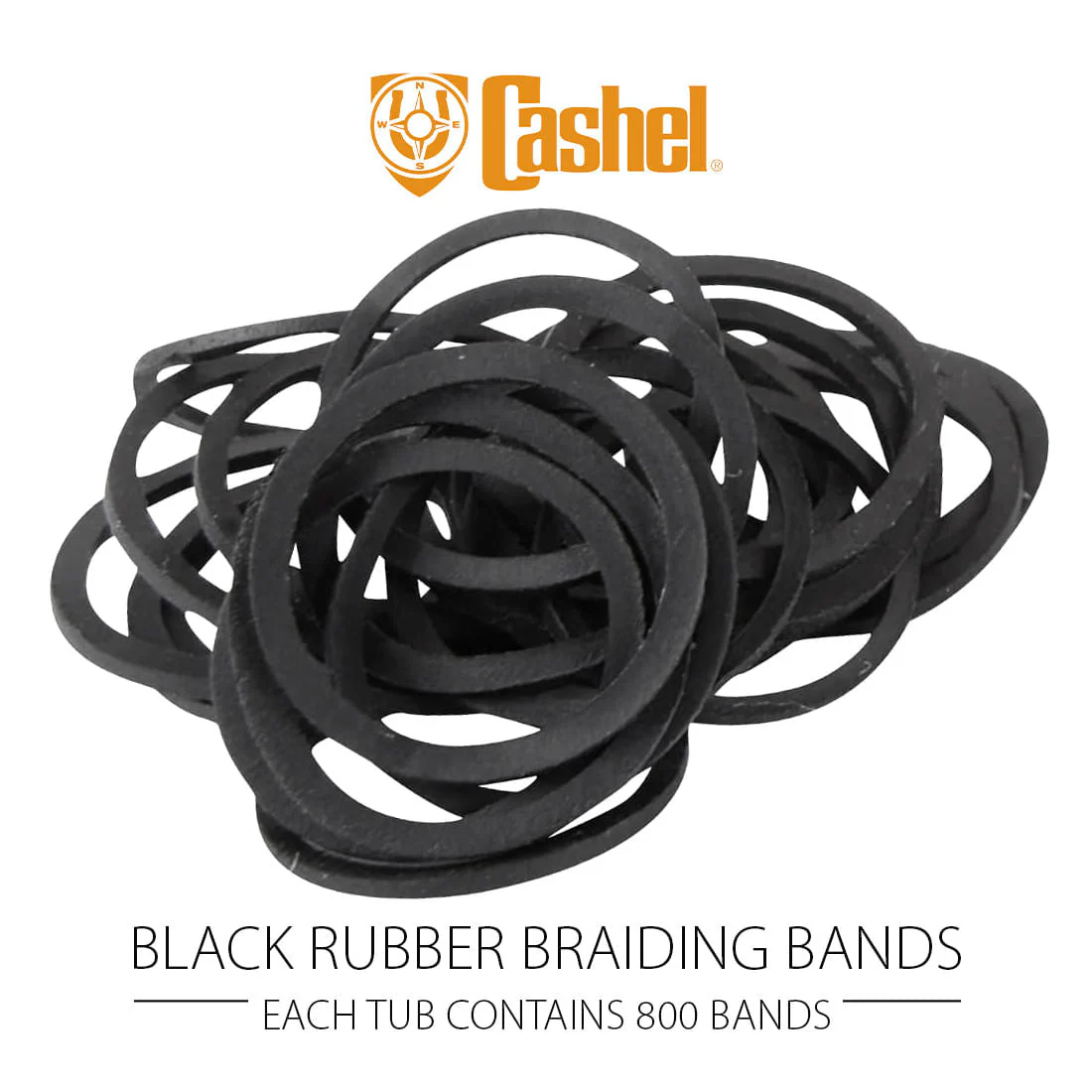 Cashel Rubber Braiding Bands, 800 Count - Image 2