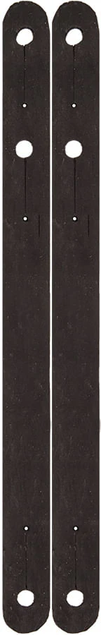Rubber Under Heel Straps, Black