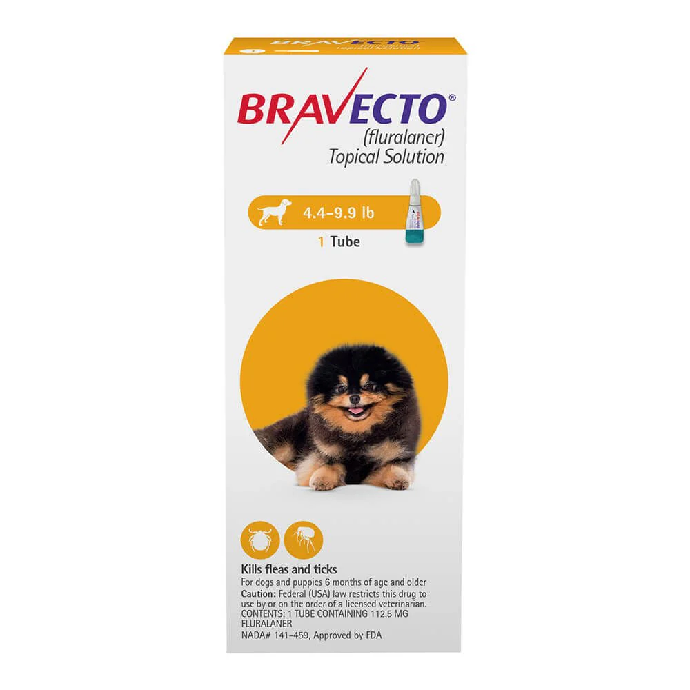 Rx Bravecto (fluralaner topical solution) Flea & Tick 12-Week Topical for Dogs - Image 5