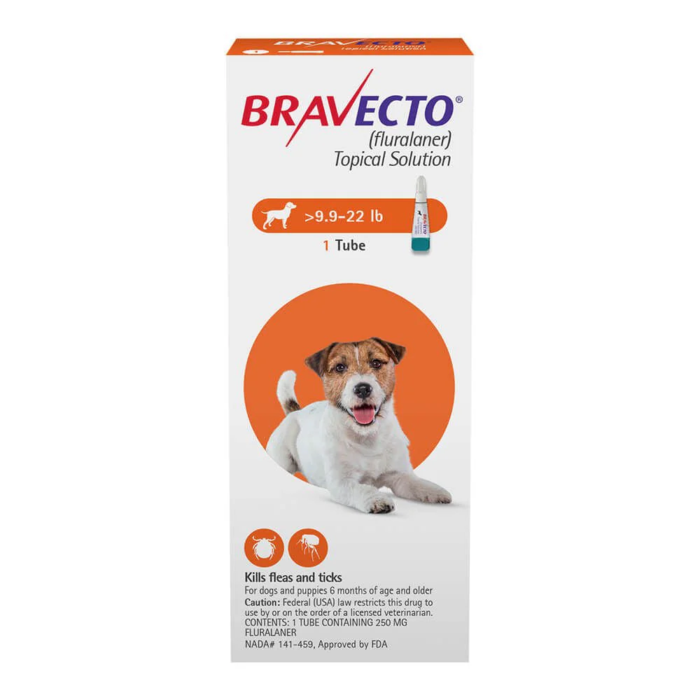 Rx Bravecto (fluralaner topical solution) Flea & Tick 12-Week Topical for Dogs - Image 7