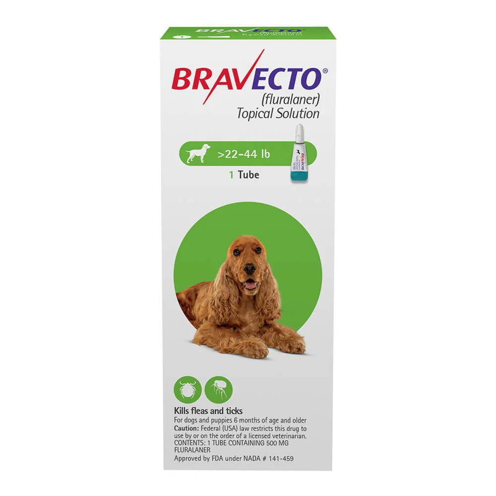 Rx Bravecto (fluralaner topical solution) Flea & Tick 12-Week Topical for Dogs - Image 8