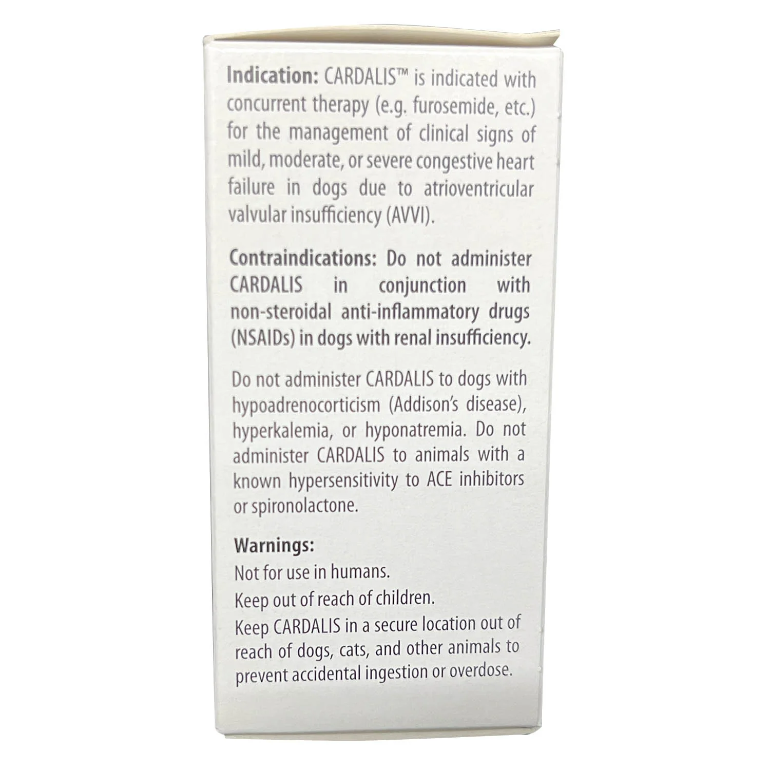 Rx Cardalis (spironolactone and benazepril hydrochloride) Chewable Tablets for Medium Dogs, 40mg, 30 ct - Image 4