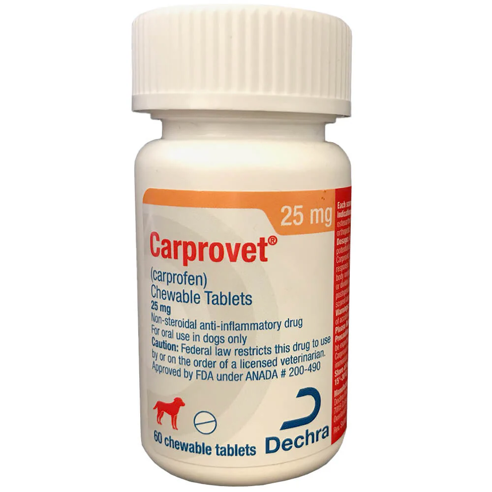 Rx Carprovet (carprofen) Pain Relief Chewable Tablets for Dogs - Image 11