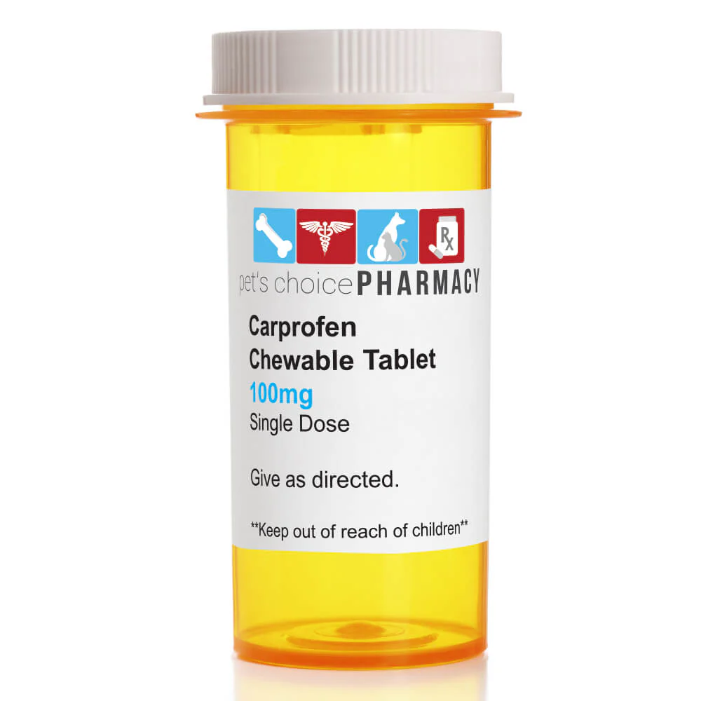 Rx Carprovet (carprofen) Pain Relief Chewable Tablets for Dogs - Image 3