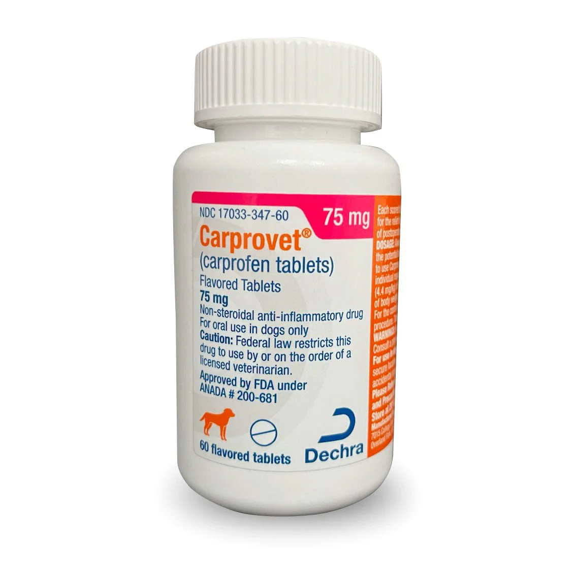 Rx Carprovet (carprofen) Flavored Tablets for Dogs, Pain Relief & Anti-Inflammatory - Image 6
