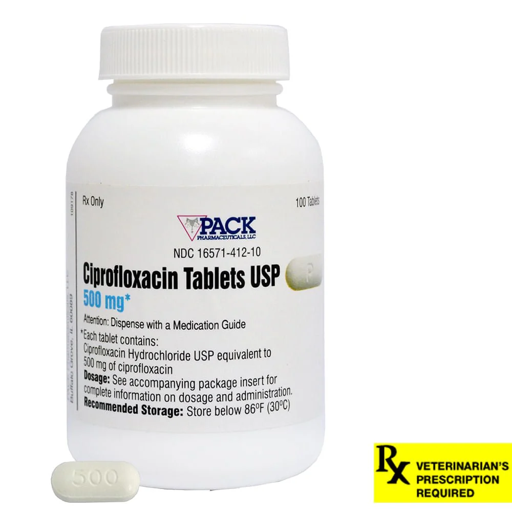 Rx Ciprofloxacin HCl (Generic) Tablets for Dogs & Cats - Image 4